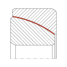 角接觸關(guān)節(jié)軸承 GE60-SW, 根據(jù) DIN ISO 12 240-2 標(biāo)準(zhǔn)，免維護(hù)