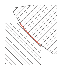 推力關(guān)節(jié)軸承 GE40-AW, 根據(jù) DIN ISO 12 240-3 標(biāo)準(zhǔn)，免維護(hù)